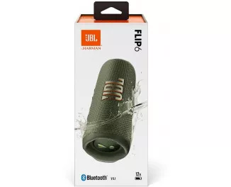 Портативная колонка JBL Flip 6 Green (JBLFLIP6GREN)
