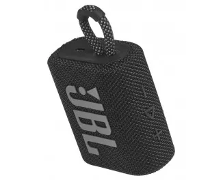Портативная колонка JBL Go 3 Black (JBLGO3BLK)