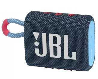 Портативная колонка JBL Go 3 Blue Coral (JBLGO3BLUP)