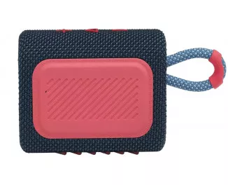 Портативная колонка JBL Go 3 Blue Coral (JBLGO3BLUP)