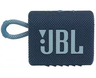 Портативная колонка JBL Go 3 Blue (JBLGO3BLU)