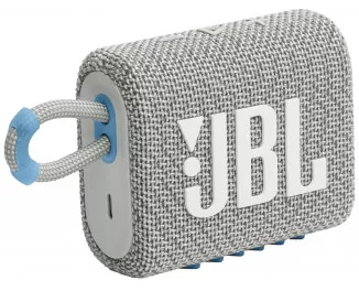 Портативная колонка JBL Go 3 Eco White (JBLGO3ECOWHT)