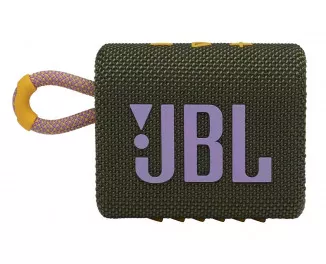 Портативная колонка JBL Go 3 Green (JBLGO3GRN)