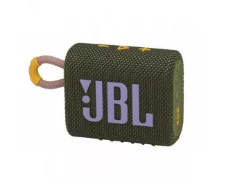 Портативная колонка JBL Go 3 Green (JBLGO3GRN)