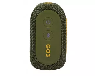 Портативная колонка JBL Go 3 Green (JBLGO3GRN)