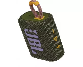 Портативная колонка JBL Go 3 Green (JBLGO3GRN)