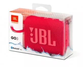 Портативная колонка JBL Go 3 Red (JBLGO3RED)