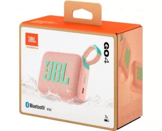 Портативная колонка JBL Go 4 Pink (JBLGO4PINK)