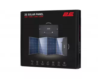 Портативная солнечная панель 2E 100W (2E-LSFC-100) Black