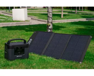 Портативная солнечная панель 2E 100W (2E-LSFC-100) Black
