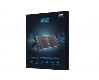 Портативна сонячна панель 2E 100W (2E-PSPLW100) Black