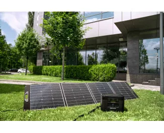 Портативна сонячна панель 2E 100W (2E-PSPLW100) Black