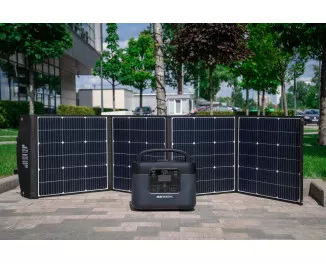 Портативная солнечная панель 2E 200W (2E-EC-200) Black