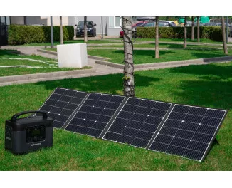 Портативная солнечная панель 2E 200W (2E-EC-200) Black