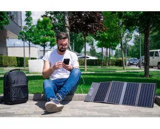 Портативная солнечная панель 2E 36W (2E-PSP0021) Black