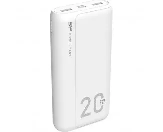 Портативний акумулятор 20000mAh Silicon Power QS15 White (SP20KMAPBKQS150W)