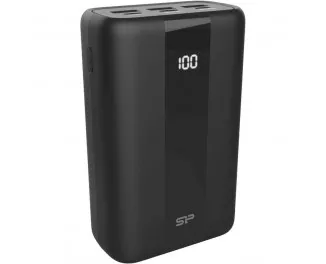 Портативний акумулятор 30000mAh Silicon Power QX55 Black (SP30KMAPBKQX550K)