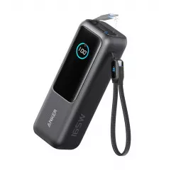 Портативный аккумулятор Anker Zolo Power Bank 25000mAh 165W Black (A1695P11, A1695H11)