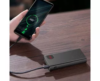 Портативный аккумулятор Baseus Adaman Metal Digital Display 20000mAh 22.5W (2021 Edition) (QC3.0 PD3.0 SCP) (PPAD000101)