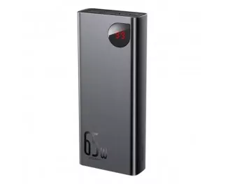 Портативный аккумулятор Baseus Adaman Metal Digital Display 20000mAh 65W (QC3.0 PD3.0) (PPIMDA-D01) Black