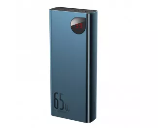 Портативный аккумулятор Baseus Adaman Metal Digital Display 20000mAh 65W (QC3.0 PD3.0) (PPIMDA-D03) Blue