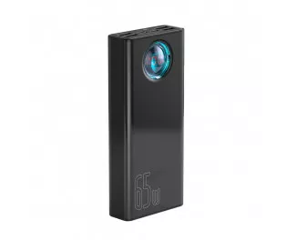 Портативный аккумулятор Baseus Amblight Digital Display Quick Charge 30000mAh 65W (PPLG-A01, PPLG000101) Black