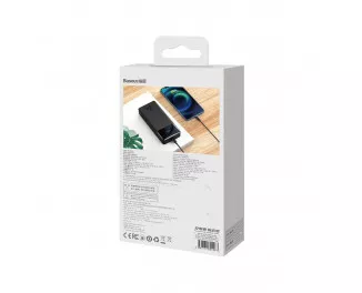 Портативний акумулятор Baseus Bipow Digital Display 20000mAh 25W (QC3.0 PD) (PPBD020301) Black