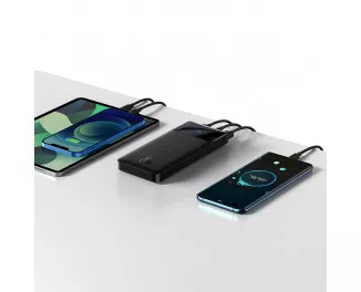 Портативный аккумулятор Baseus Bipow Digital Display (Overseas Edition) 10000mAh 20W (QC3.0 PD) (PPBD050301) Black