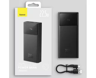 Портативный аккумулятор Baseus Star-Lord Digital Display Fast Charge 20000mAh 22.5W (PPXJ080001) Black
