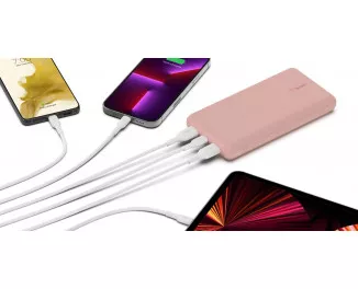 Портативный аккумулятор Belkin 20000mAh 15W Rose Gold (BPB012BTRG)
