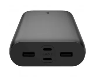 Портативний акумулятор Belkin 26000mAh 32W Black (BPB016BTBK)