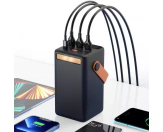 Портативный аккумулятор Choetech B664 50000mAh Black (B664-CCBE)
