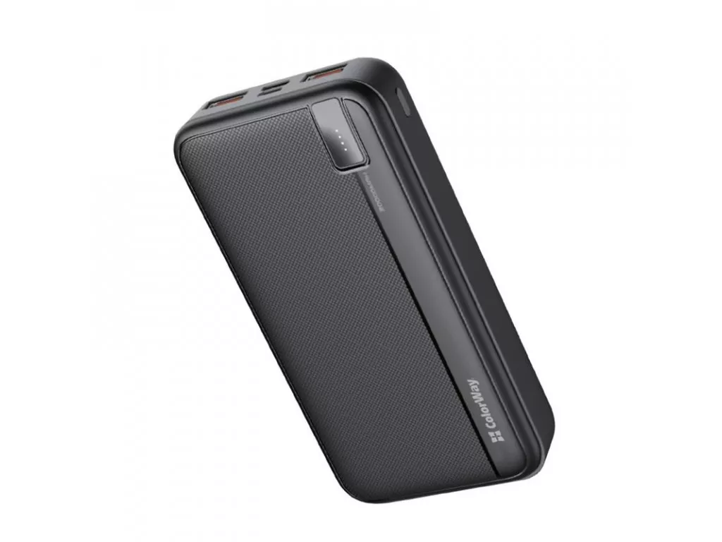 Портативный аккумулятор ColorWay High-power 20000mAh Black (CW-PB200LPA4BK-PD)