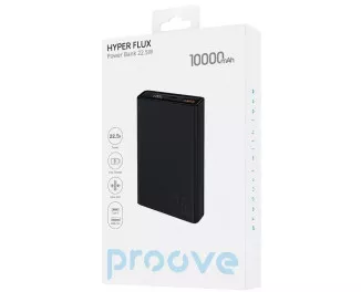 Портативный аккумулятор Proove Hyper Flux 22.5W 10000mAh Black (PBH120120001)
