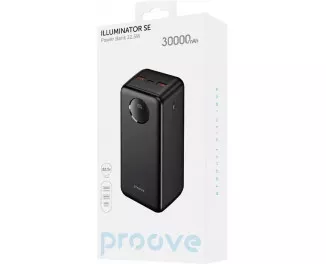 Портативный аккумулятор Proove Illuminator SE 22.5W 30000mAh Black (PBIL30212201)