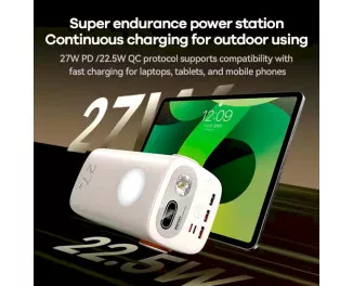 Портативный аккумулятор Remax RPP-123 Gutitan 27W 60000mAh Gray