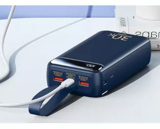 Портативний акумулятор Remax RPP-522 Bole 22.5W 30000mAh Blue