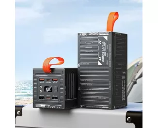 Портативний акумулятор Remax RPP-609 Container 22.5W 60000mAh Gray