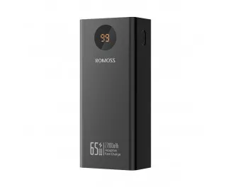 Портативный аккумулятор Romoss Pro 65W 27000mAh Black (PEA27S)