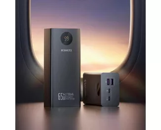 Портативний акумулятор Romoss Pro 65W 27000mAh Black (PEA27S)