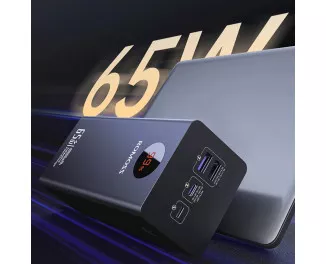Портативний акумулятор Romoss Pro 65W 40000mAh Black (PEA40S)