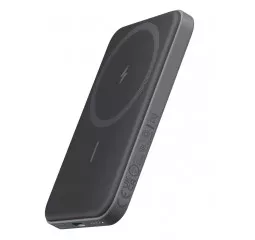 Портативный аккумулятор с беспроводной зарядкой Anker 621 Magnetic Magsafe Powerbank 5000mAh Black (A1610)