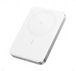 Портативний акумулятор з бездротовою зарядкою Anker Ultra-Slim 10000mAh Qi2 15W White (A1664H21)