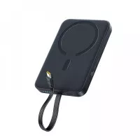 Портативный аккумулятор с беспроводной зарядкой Baseus EnerFill FM11 with Built-in Type-C Cable 10000mAh 30W Black (E0028904)
