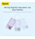 Портативный аккумулятор с беспроводной зарядкой Baseus Magnetic Mini 10000mAh 20W (Qi 15W) (P10059001513-00) Purle