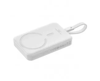 Портативний акумулятор з бездротовою зарядкою Baseus Magnetic Mini 10000mAh 30W White (P1002210B223-00)