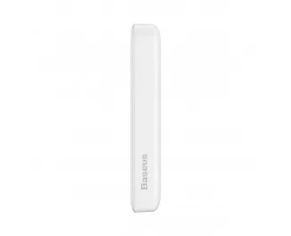Портативний акумулятор з бездротовою зарядкою Baseus Magnetic Mini (Overseas Edition) 10000mAh 20W (Qi 15W) (PPCX070002) White