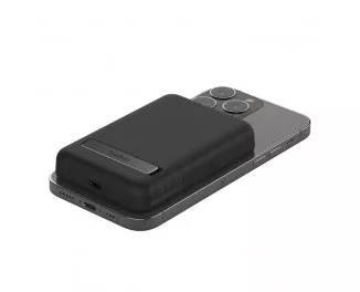 Портативный аккумулятор с беспроводной зарядкой Belkin BoostCharge Magnetic Wireless 5000mAh (BPD004BTBK) Black
