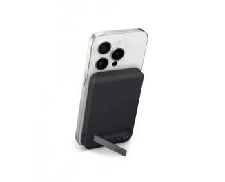 Портативный аккумулятор с беспроводной зарядкой Belkin BoostCharge Pro Magnetic 5K 5000mAh Black (BPD006jqBK-APL, HRX32)