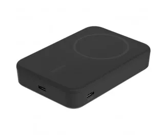 Портативный аккумулятор с беспроводной зарядкой Belkin BoostCharge Pro Magnetic Qi2 10000mAh 15W (BPD008BTBK) Black